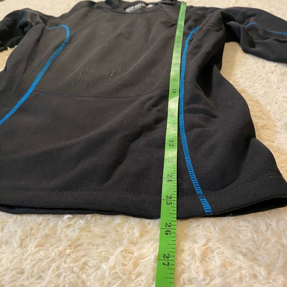 Freeze Out Thermal Black Long Sleeve Shirt Size Small - Picture 3 of 9